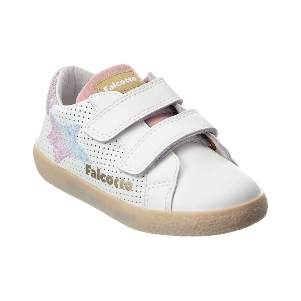 Naturino Falcotto Alnoite 2 Leather Sneaker, White